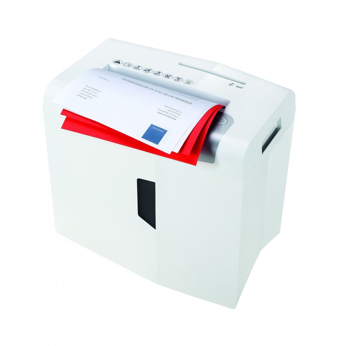 HSM Καταστροφέας Εγγράφων και CD S10 6mm Strip Cut 10 Φύλλων με Κάδο 18lt - Image 4