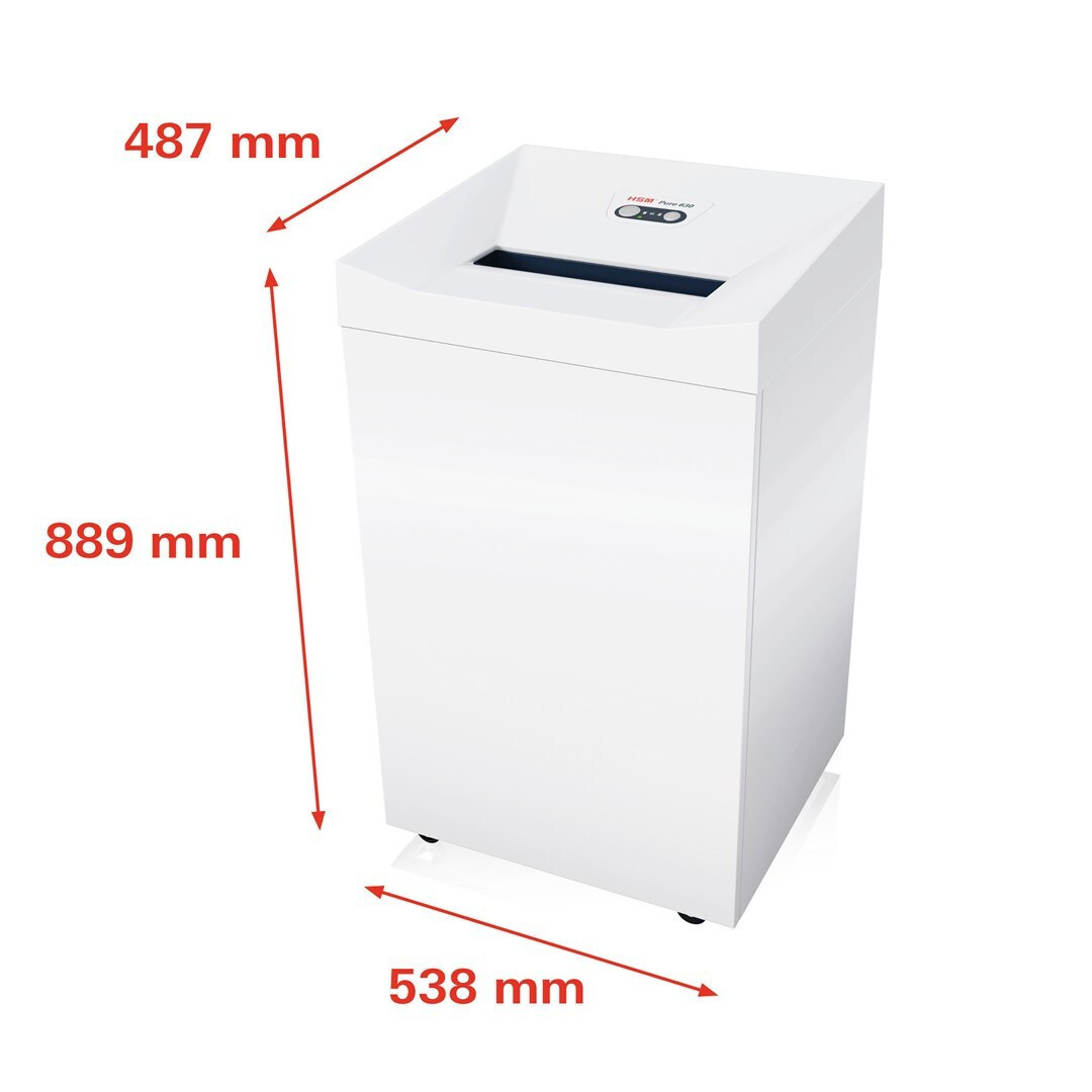 HSM Καταστροφέας Εγγράφων Cross Cut 22 Φύλλων με Κάδο 130lt - Image 2