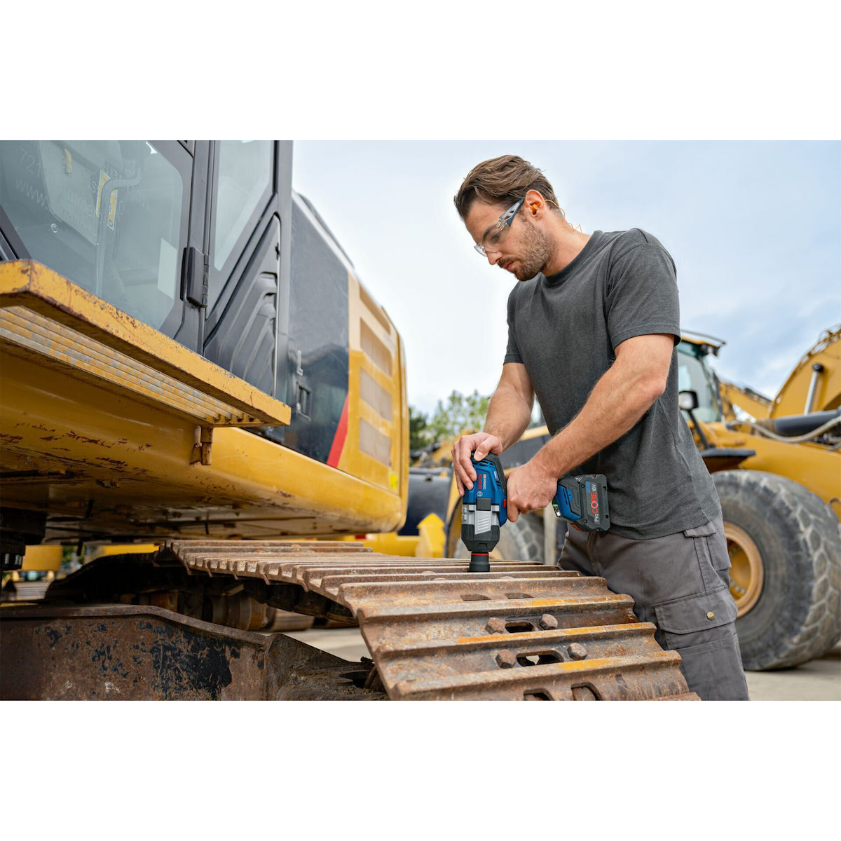 Bosch GDS 18V-1600 HC Professional Brushless Μπουλονόκλειδο 18V Solo με Υποδοχή 3/4" - Image 3