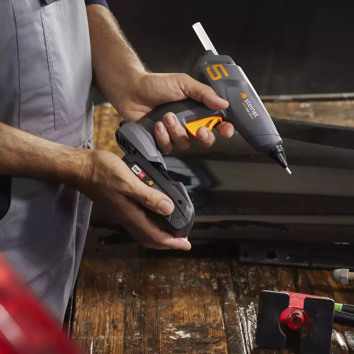 Steinel Mobilglue 5011 Πιστόλι Θερμοκόλλησης Solo για Ράβδους Σιλικόνης 11mm - Image 4