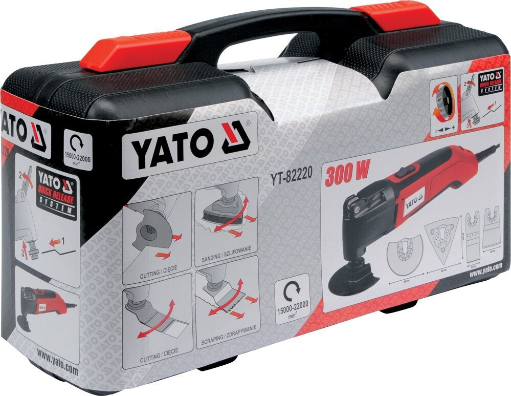 Yato ΥΤ-82220 Παλινδρομικό Πολυεργαλείο 300W - Image 5