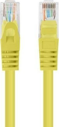Lanberg U/UTP Cat.5e Καλώδιο Δικτύου Ethernet 2m Κίτρινο 1τμχ (PCU5-20CC-0200-Y) - Image 2