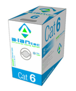 Alternative view of A-LAN U/UTP Cat.6 Καλώδιο Δικτύου Ethernet χωρίς ακροδέκτες 305m Γκρι 1τμχ KIU6PVC305