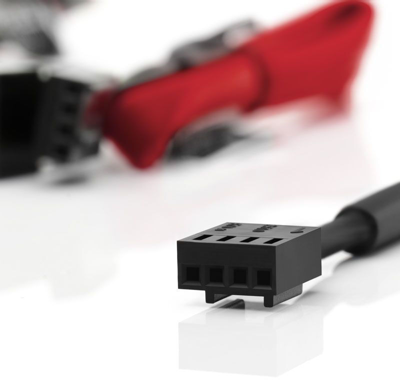 Noctua 4-Pin pwm - 4-Pin pwm Cable 0.3m Κόκκινο (NA-SEC1.RED) - Image 4