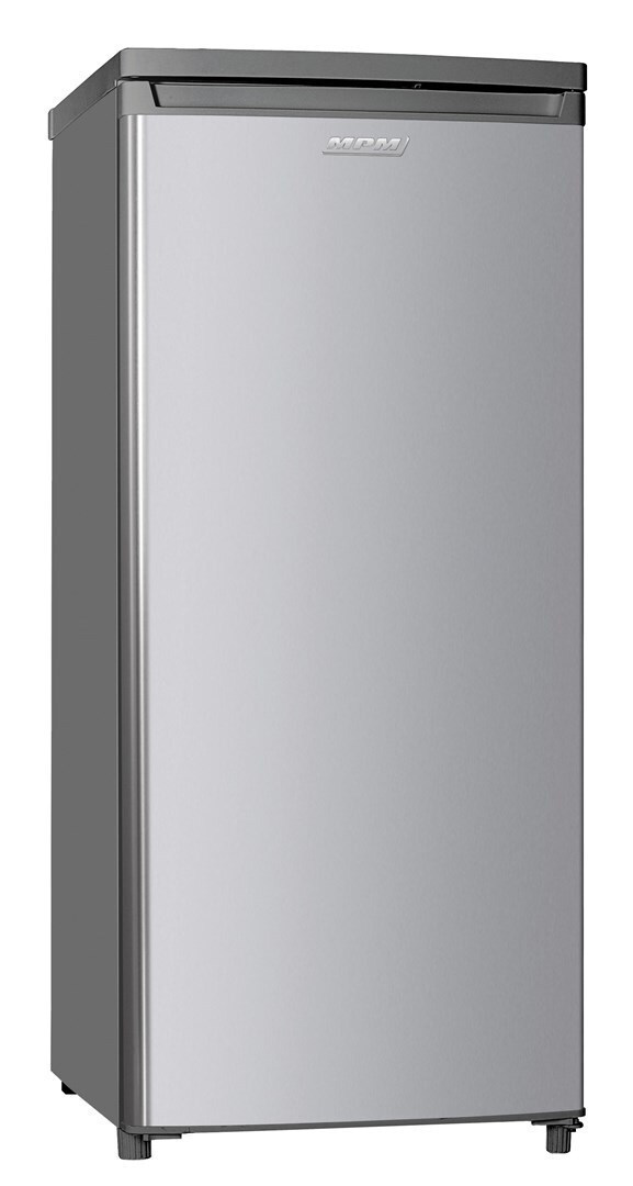 MPM Μονόπορτο Ψυγείο 190lt Υ122xΠ55xΒ56.5εκ. Inox MPM-200-CJ-19/E