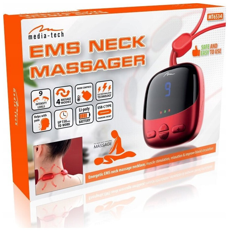 Media-Tech Συσκευή Μασάζ για τον Αυχένα MT6534 - Image 6