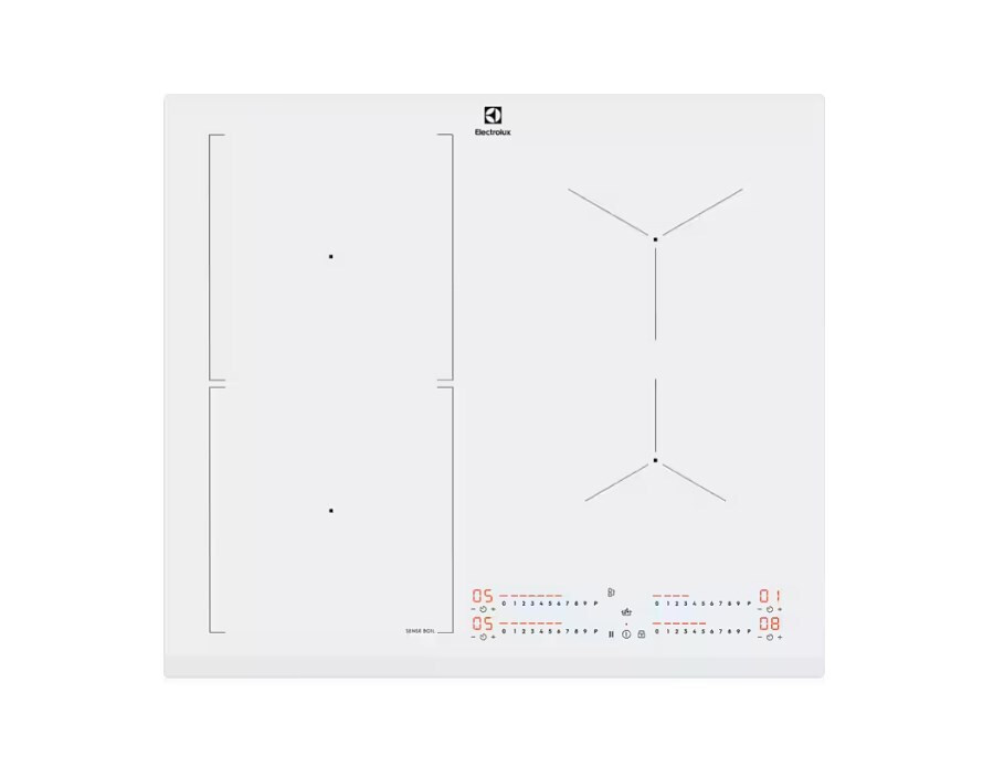 Electrolux Επαγωγική Λευκή CIS62450FW