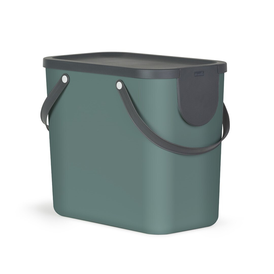 Rotho Babydesign Πλαστικό Καλάθι Αχρήστων 25lt Πράσινο 23.5x34x40cm - Image 2