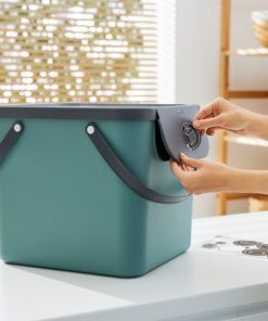 Alternative view of Rotho Babydesign Πλαστικό Καλάθι Αχρήστων 40lt Πράσινο 35.5x33.9x39.8cm