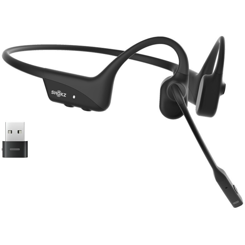 Shokz OpenComm2 UC 2025 Ασύρματα Bone Conduction Multimedia Ακουστικά με μικρόφωνο και σύνδεση USB-A - Image 4
