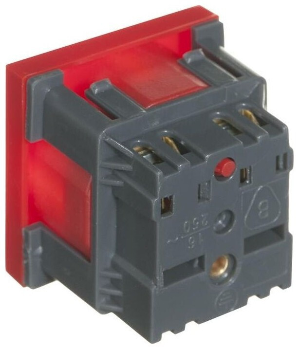 Alantec Μονή Εξωτερική Πρίζα Ρεύματος Κόκκινη - Image 2