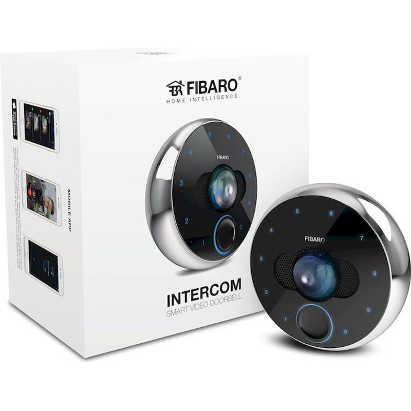 Fibaro Ασύρματο Κουδούνι Πόρτας Wi-Fi Μαύρο - Image 4