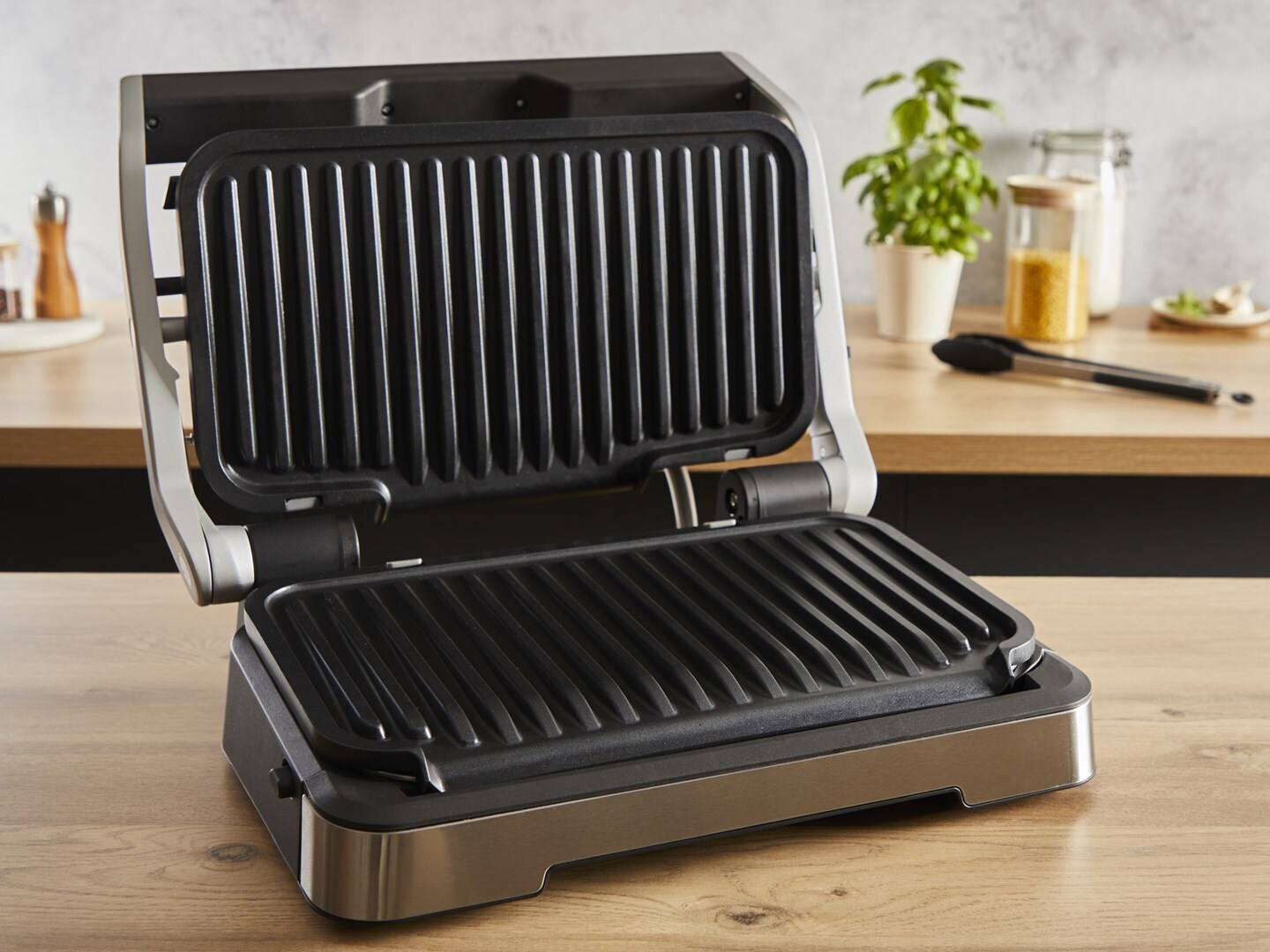 Tefal OptiGrill 2in1 2100W για 2 Τοστ Γκρι - Image 2