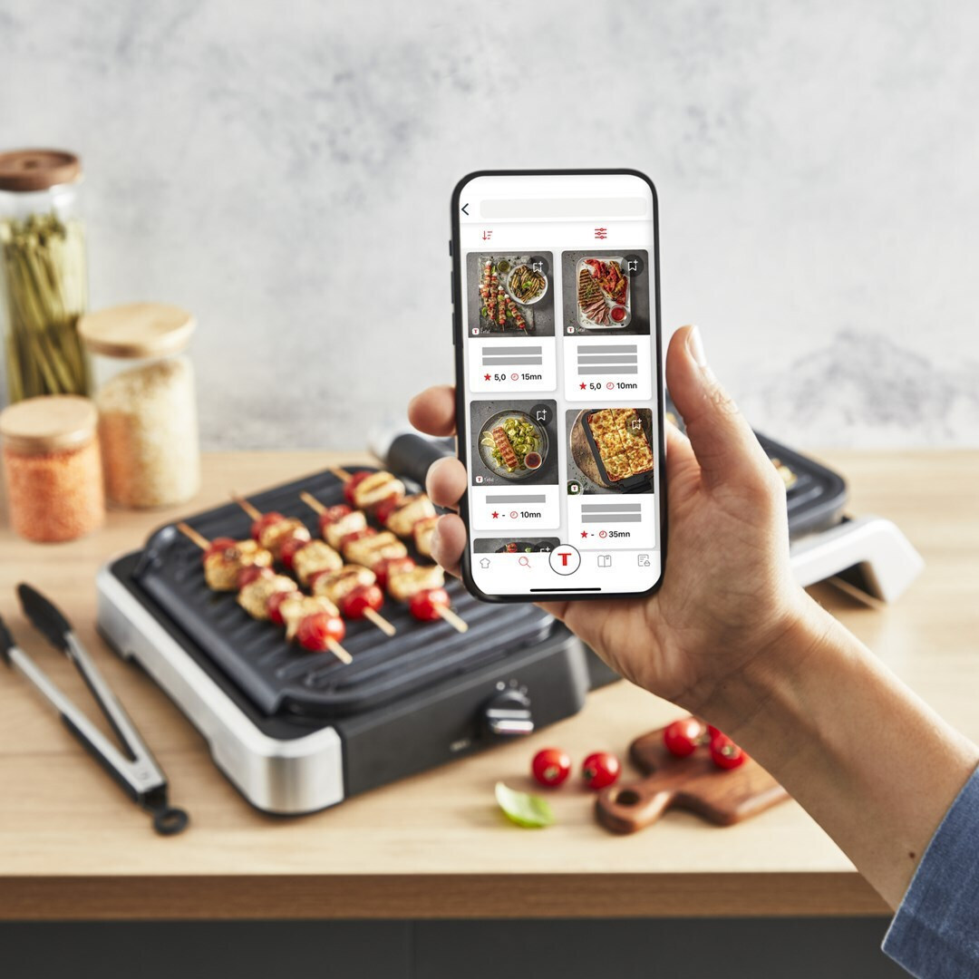 Tefal OptiGrill 2in1 2100W για 2 Τοστ Γκρι - Image 7