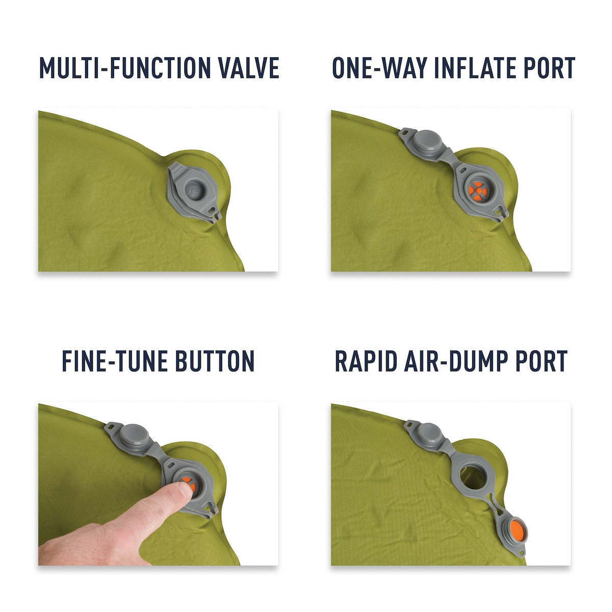 Sea to Summit Self Inflating Regular Green Αυτοφούσκωτο Μονό Υπόστρωμα Camping Πάχους 3.8cm Πράσινο STS40-00001-Λαδί - Image 9