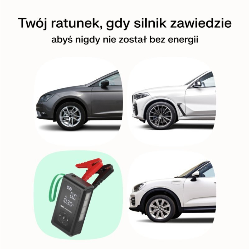 Green Cell Φορητός Εκκινητής Μπαταρίας 8000mAh 12V - Image 5