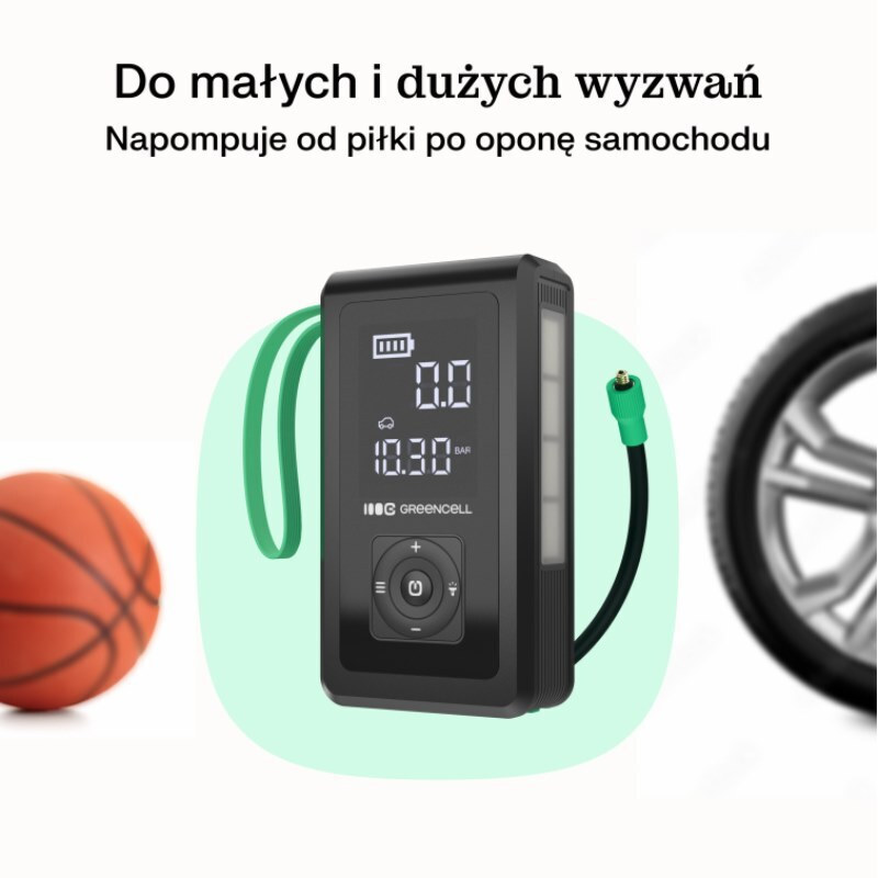 Green Cell Φορητός Εκκινητής Μπαταρίας 8000mAh 12V - Image 4