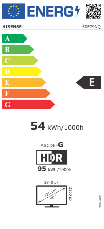 Hisense Smart 50" 4K QLED 50E79NQ (2024) - Image 7