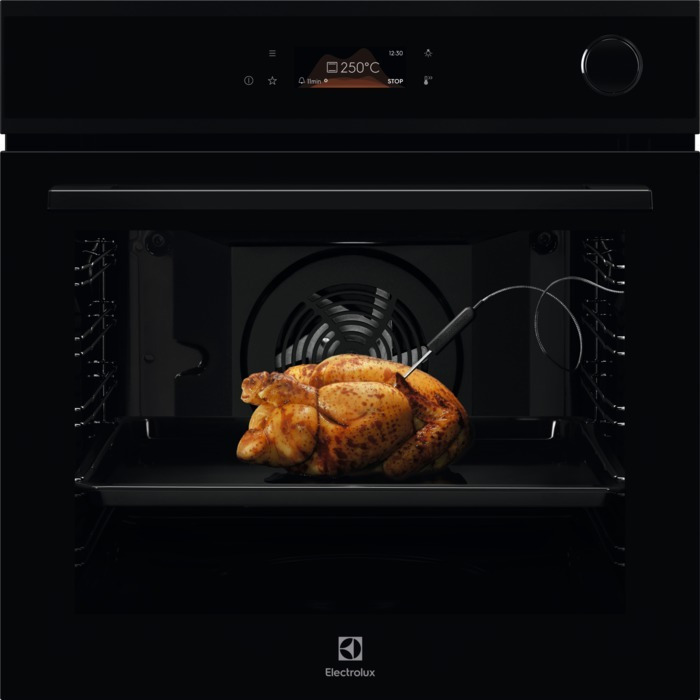 Electrolux Άνω Πάγκου Μαύρος EOC8P39H
