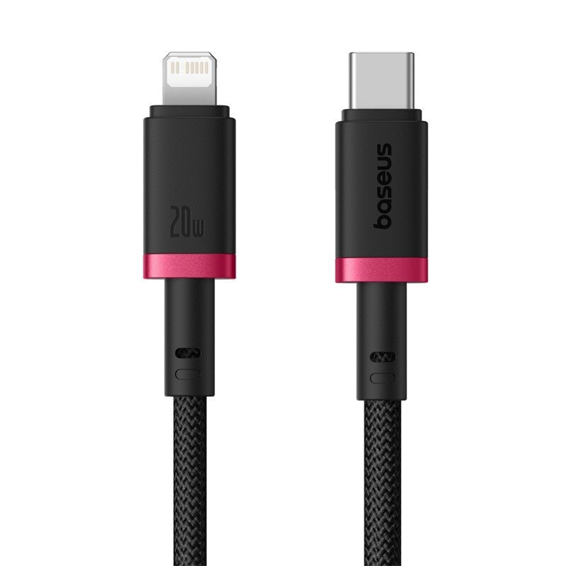 Baseus Dura Braided USB-C to Lightning Cable 20W Μαύρο 1m (P10377800U01-01) - Image 4