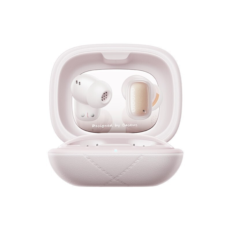 Baseus AirNora 3 In-ear Bluetooth Handsfree Ακουστικά με Θήκη Φόρτισης Ροζ - Image 5