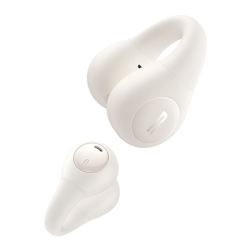 Baseus Bass 15 Clip Open Ear Bluetooth Handsfree Ακουστικά με Θήκη Φόρτισης Λευκά - Image 4