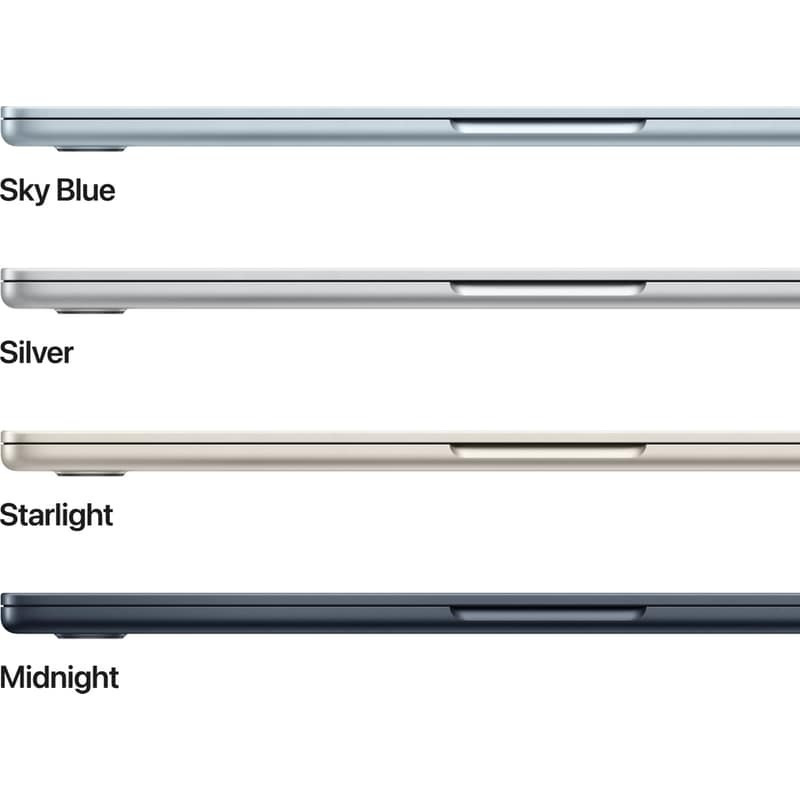 Apple MacBook Air 13.6" IPS Retina Display (M4-10‑core/16GB/512GB SSD/10-Core GPU) Sky Blue (International English Keyboard) - Image 5