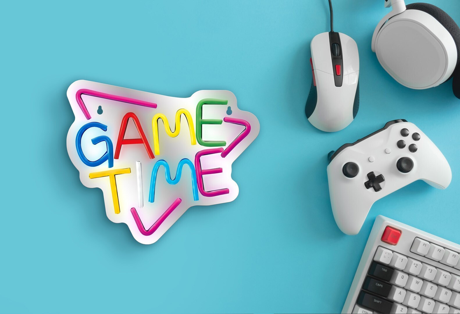 Active Jet Neon Διακοσμητικό Φωτιστικό LED 23.8εκ. AJE-NEON GAME TIME - Image 5