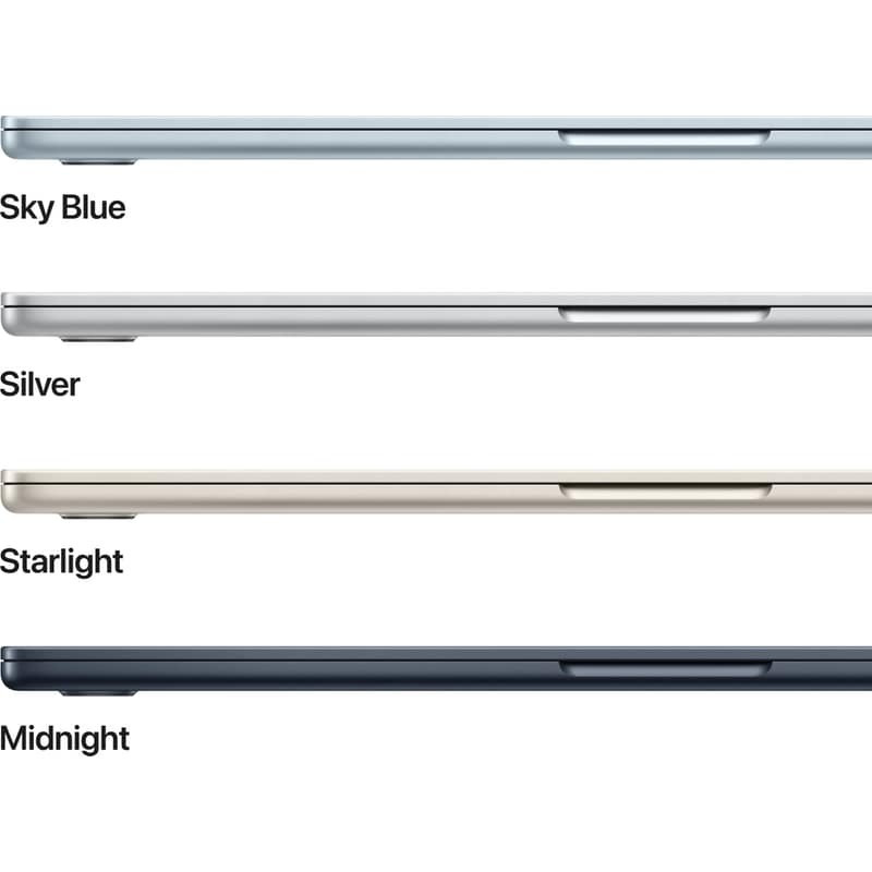 Apple MacBook Air 15.3" IPS Retina Display (M4-10‑core/16GB/512GB SSD/10-Core GPU) Midnight (International English Keyboard) - Image 5