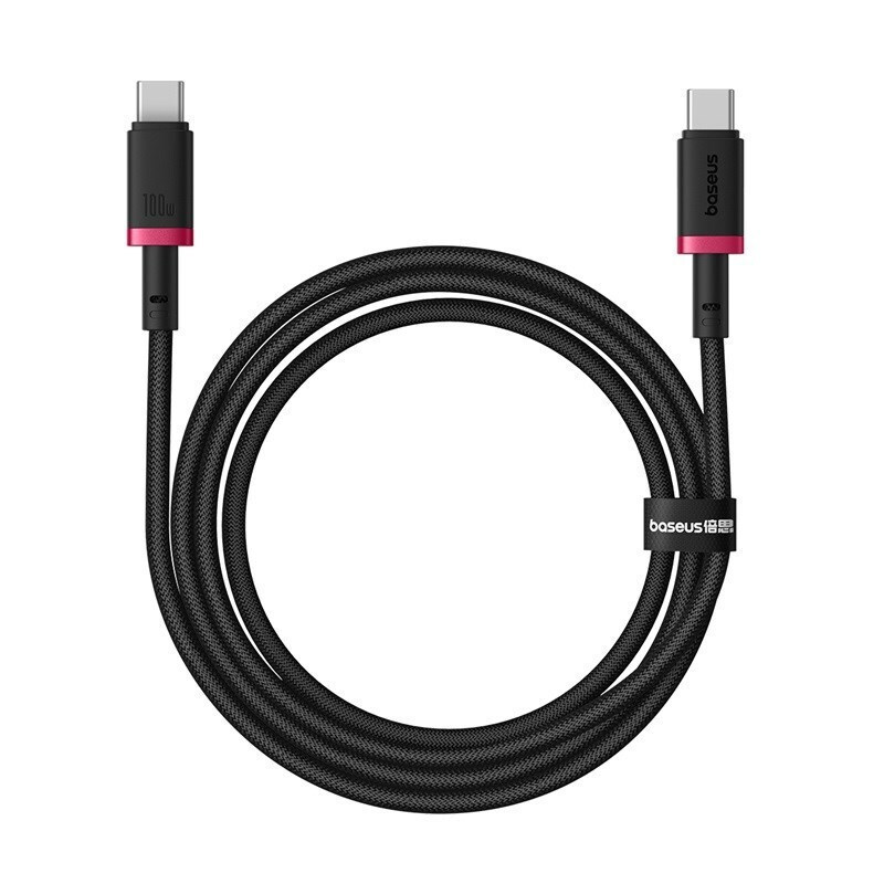 Baseus USB 2.0 USB-C male - USB-C 100W 1m (P10377803U01-01)