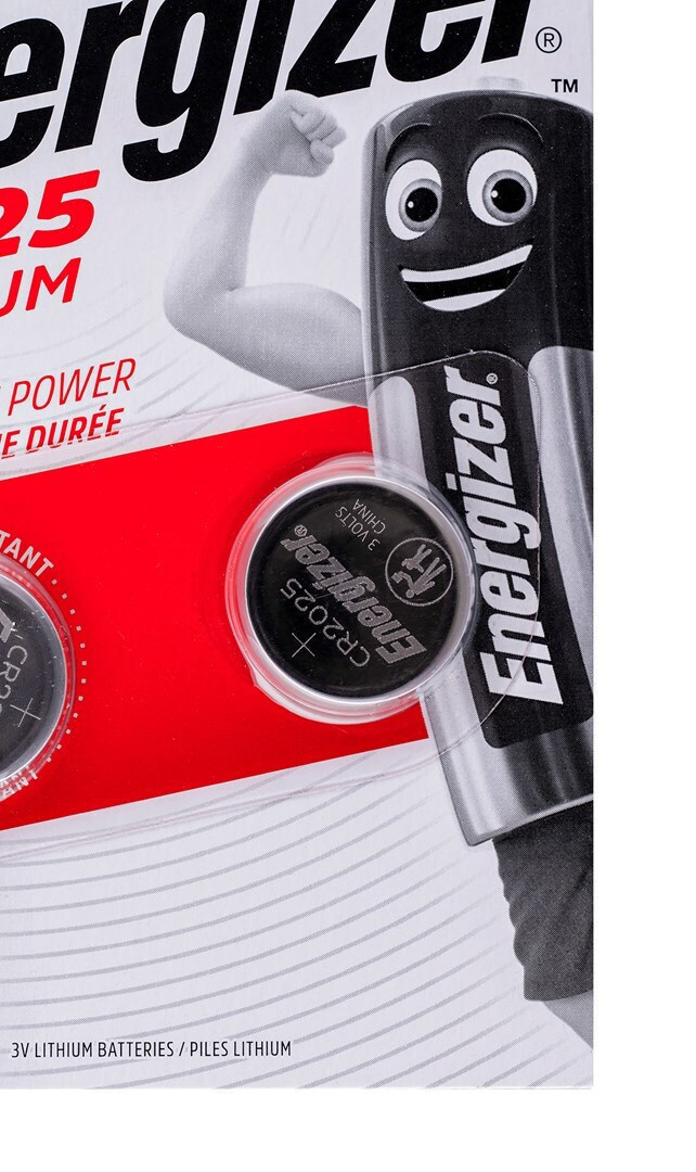 Energizer Μπαταρία Λιθίου Ρολογιών CR2025 3V 1τμχ - Image 2