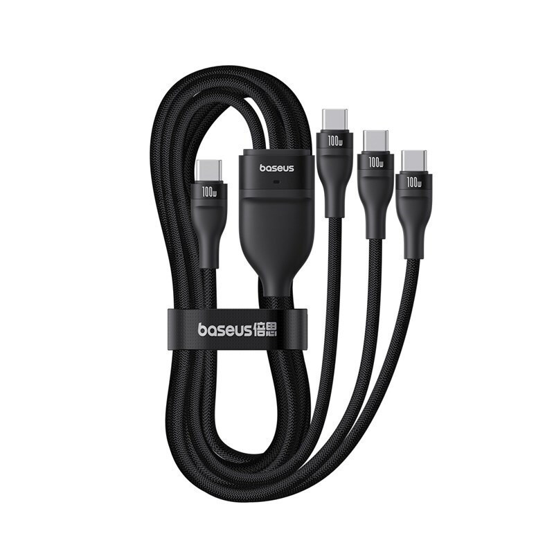 Baseus Flash Series USB 2.0 USB-C male - USB-C 100W 1.5m (P10377503111-00) - Image 6