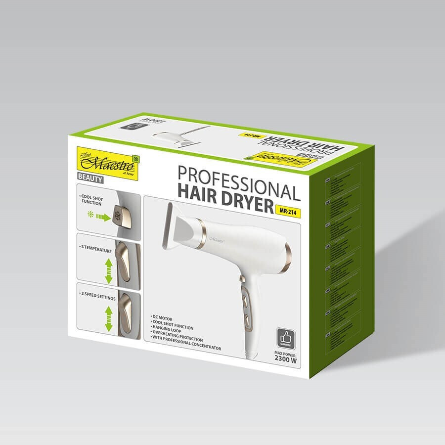 Maestro Hair Dryer Πιστολάκι Μαλλιών - Image 3