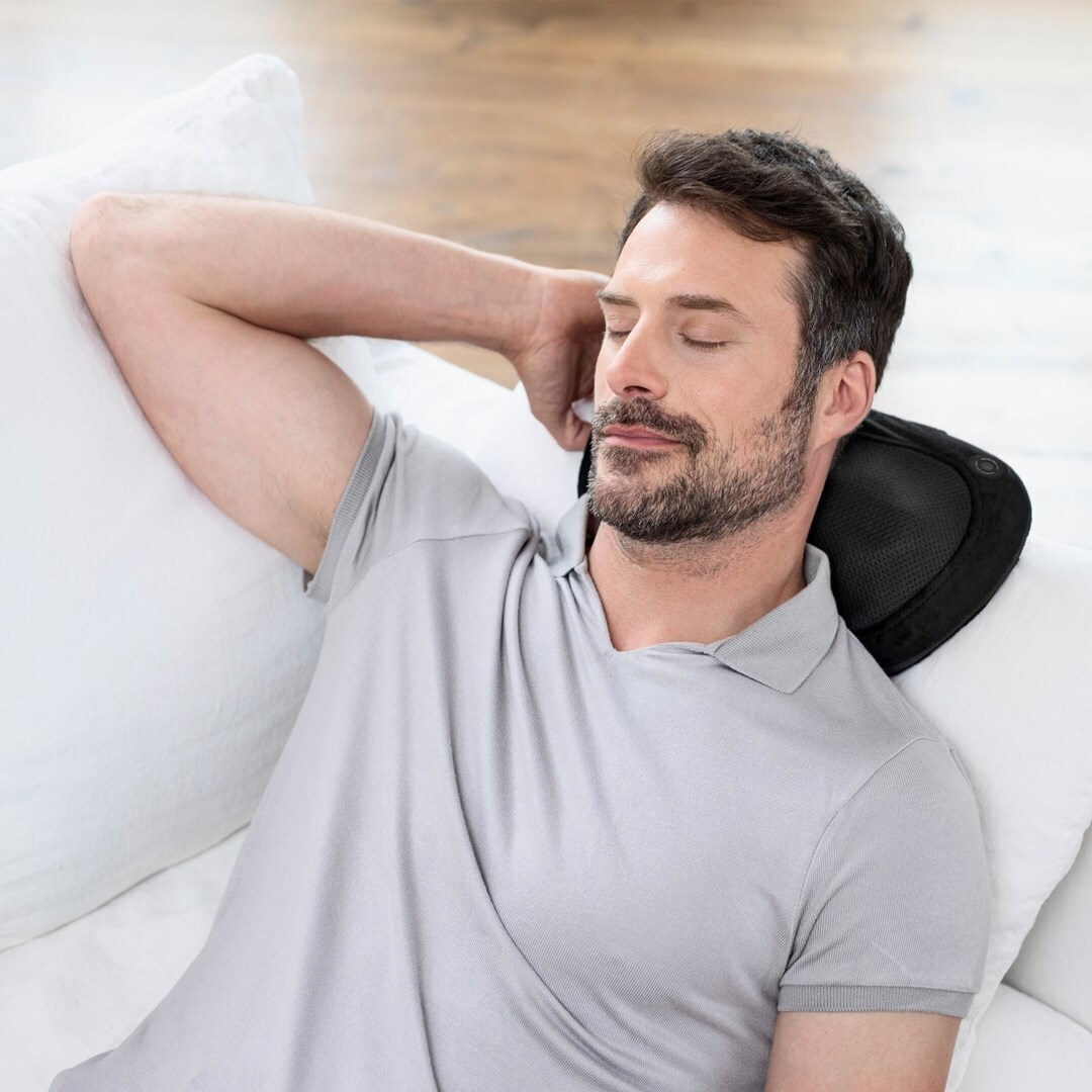 Medisana Μαξιλάρι Μασάζ Shiatsu για τον Αυχένα, την Πλάτη & τα Πόδια με Λειτουργία Θέρμανσης Μαύρο - Image 2
