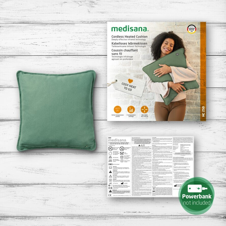 Medisana Μαξιλάρι Μασάζ για το Σώμα Πράσινο - Image 5