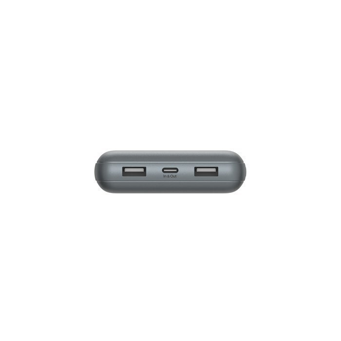 Belkin Boost Charge Power Bank 20000mAh 15W με 2 Θύρες USB-A και Θύρα USB-C Γκρι - Image 4
