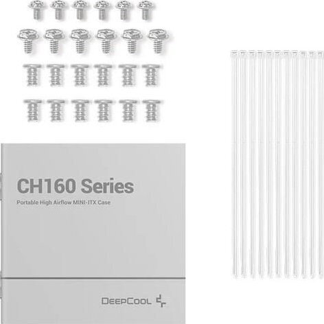 Deepcool CH160 Mesh Mini Tower με Πλαϊνό Παράθυρο - Image 4