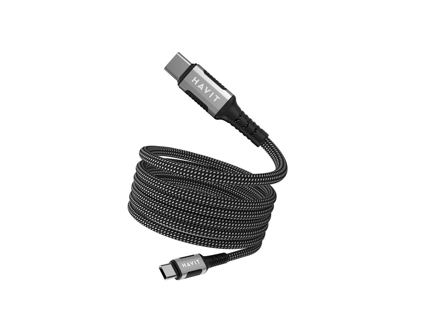 Havit USB 2.0 USB-C male - USB-A 60W 1m (CB6297) - Image 5