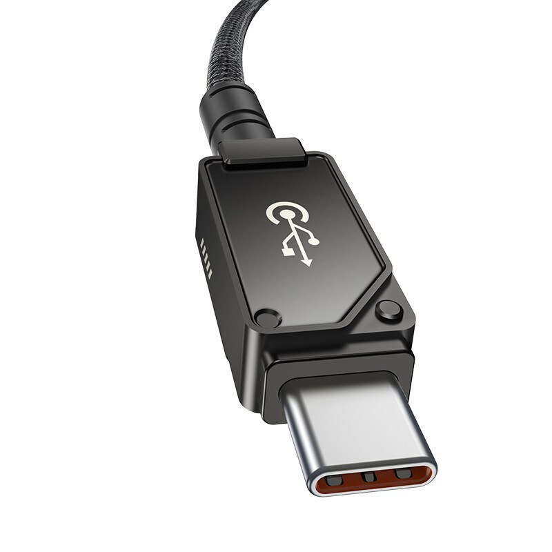Baseus Unbreakable Braided USB 2.0 Cable USB-C male - USB-C 100W Μαύρο 2m (P10355800111-01) - Image 5