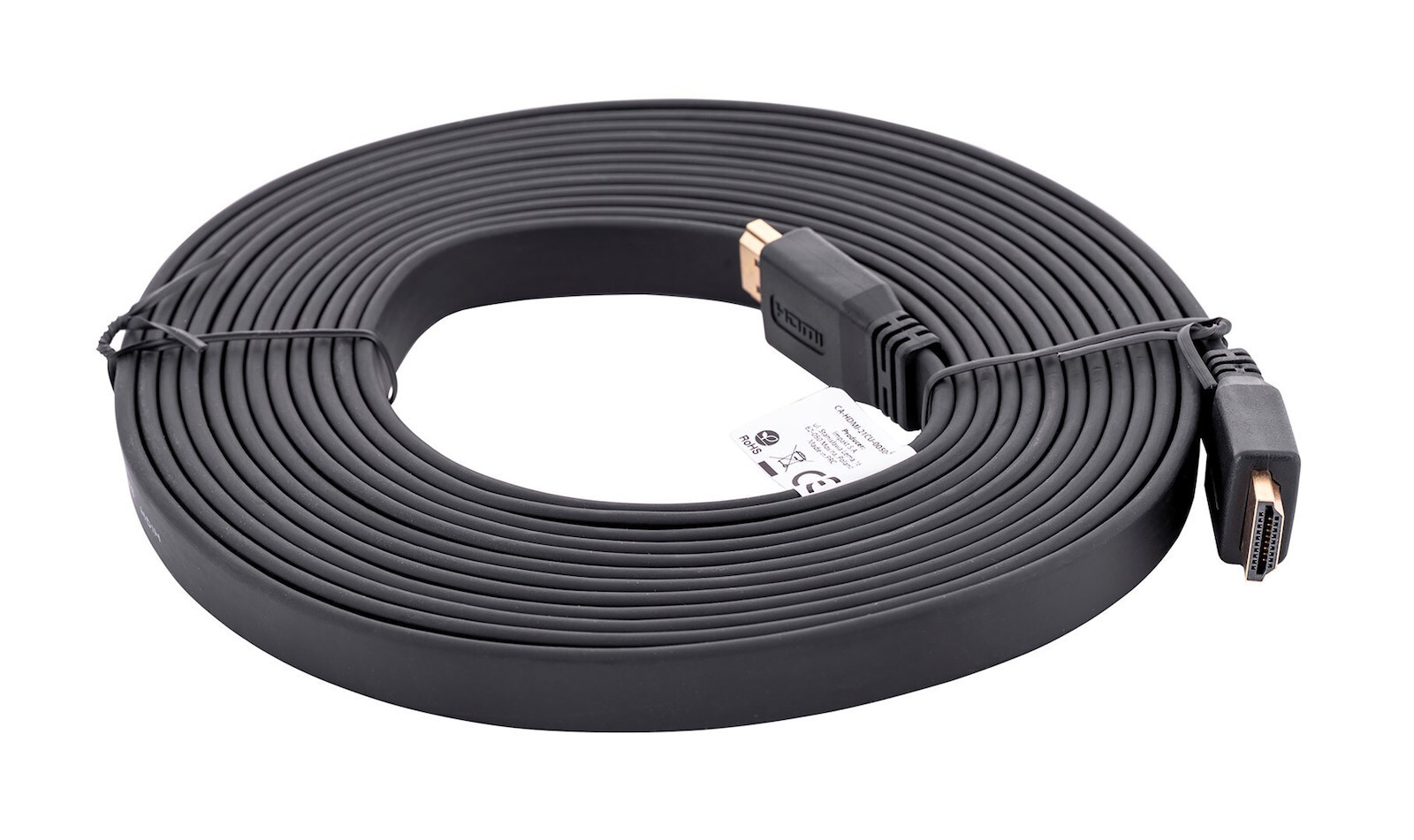 Lanberg HDMI 1.4 Cable HDMI male - HDMI male 5m (CA-HDMI-21CU-0050-BK) - Image 3
