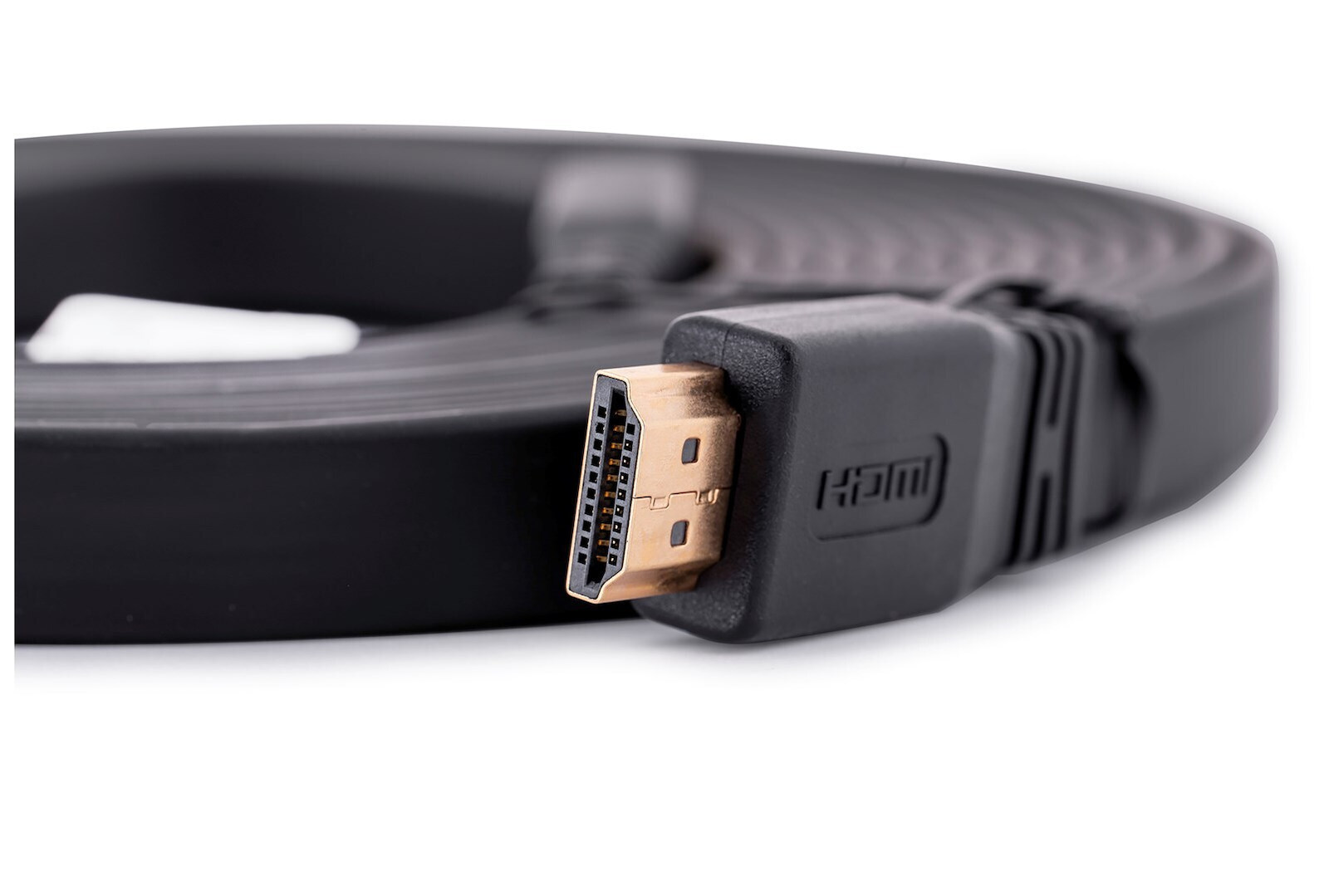 Lanberg HDMI 1.4 Cable HDMI male - HDMI male 5m (CA-HDMI-21CU-0050-BK) - Image 4