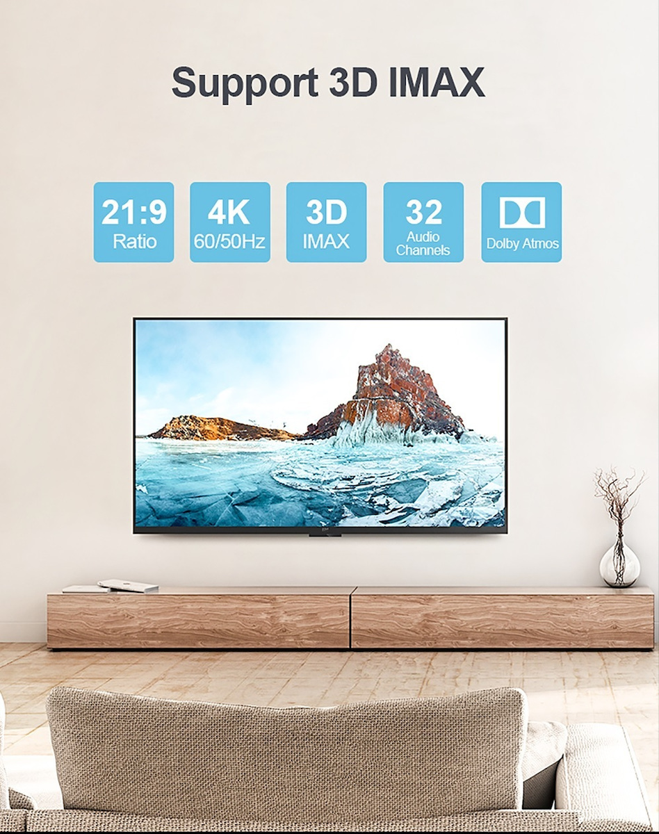 Unitek HDMI 2.0 Braided HDMI male - HDMI male 1m Γκρι (Y-C136RGY) - Image 8