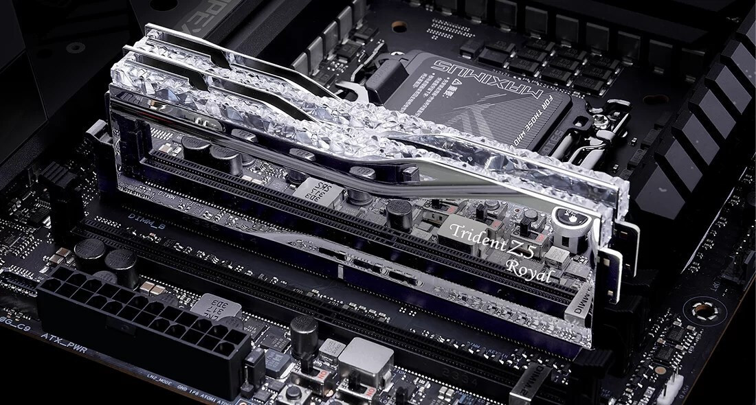 G.Skill Trident Z5 Royal 64GB DDR5 με 2 Modules 2x32GB - Image 6