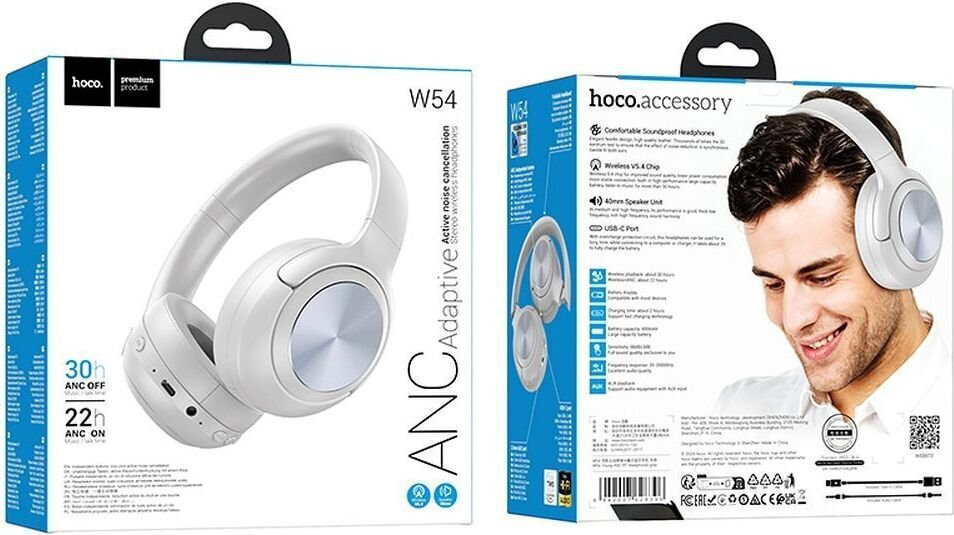 Hoco W54 Bluetooth / USB-C - Image 2