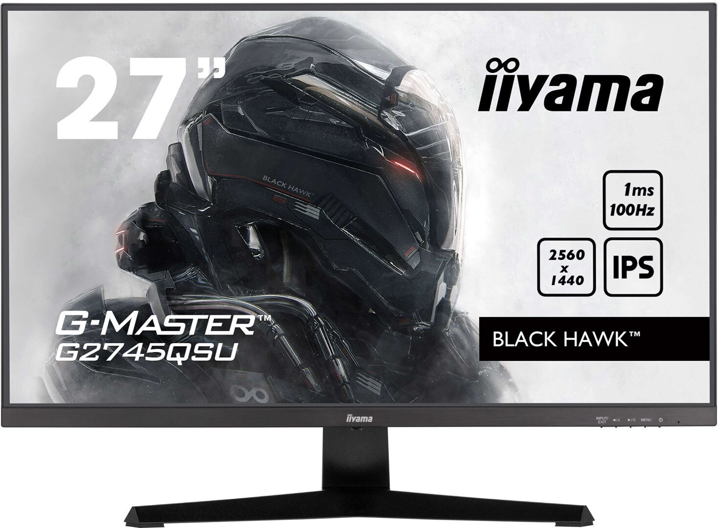 Iiyama G-MASTER G2745QSU-B2 27" IPS QHD 2560x1440