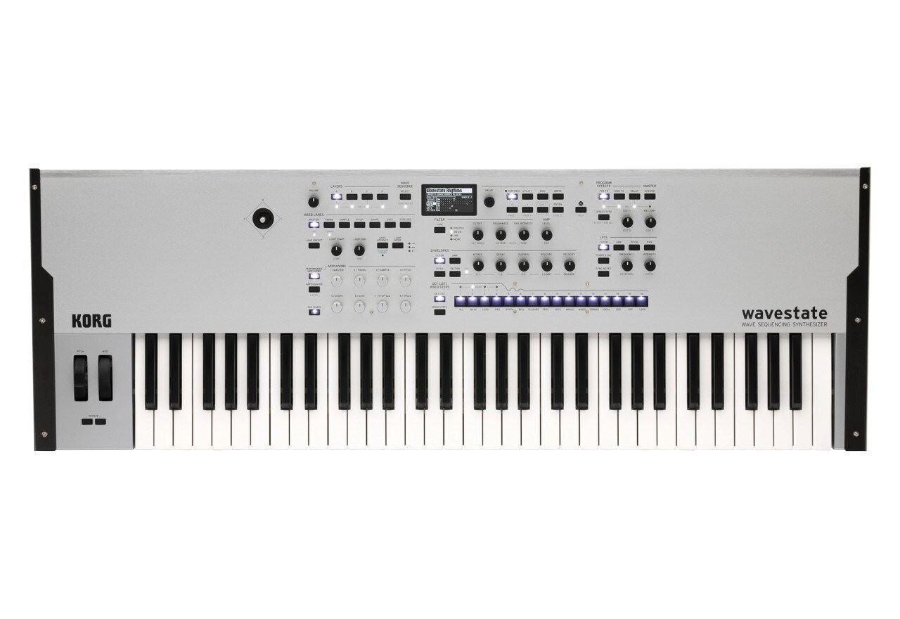 Korg Synthesizer Wavestate SE Platinum Limited Edition με 61 Πλήκτρα Ασημί - Image 2