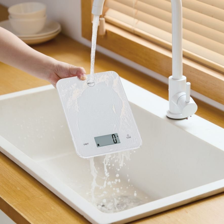 Eldom Ψηφιακή Ζυγαριά Κουζίνας 1gr/10kg Λευκή - Image 2