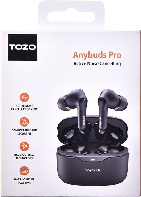 Tozo Anybuds Pro Μαύρα - Image 2