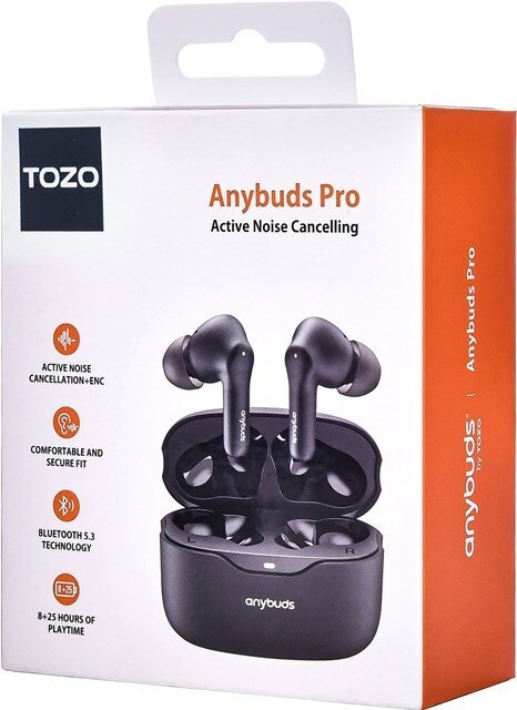 Tozo Anybuds Pro Μαύρα - Image 4