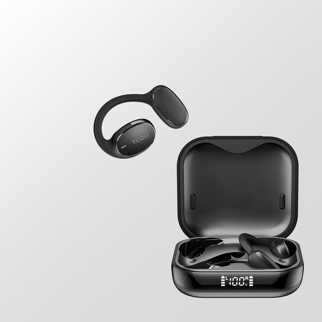 Tozo OpenEgo Open Ear Μαύρα - Image 3